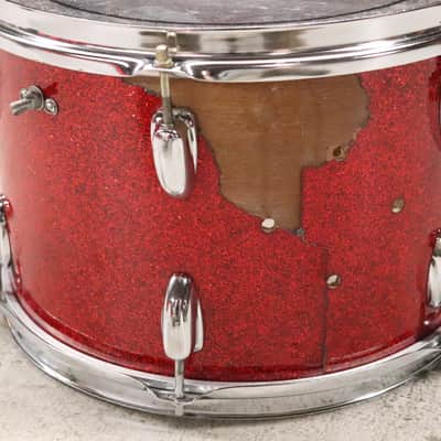 Slingerland Sound King 9x13 Rack Tom Drum Vintage 1950's image 3