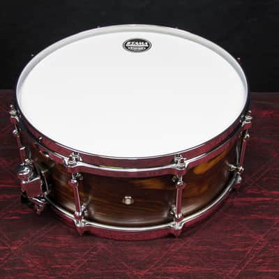 Tama SLP 6x14 Fat Spruce Snare Drum LSP146-WSS Wild Satin Spruce image 2