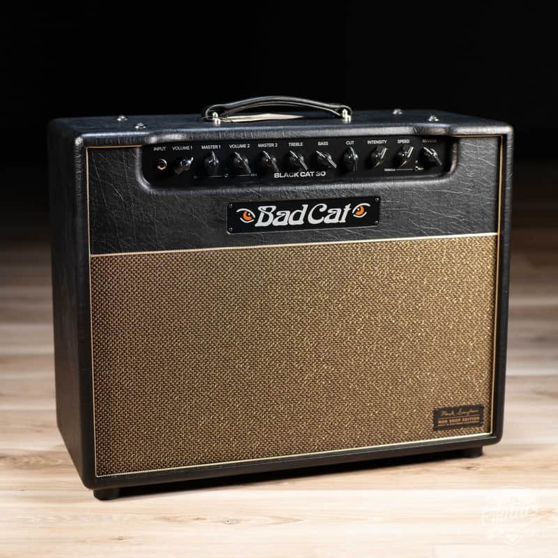 Bad Cat Mod Shop Black Cat 1x12 30W 2-Channel Tube Combo Amp image 1