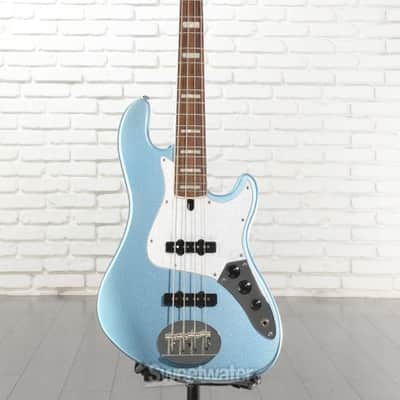 Lakland Skyline Darryl Jones DJ-4 Bass Guitar - Lake Placid Blue with Rosewood Fingerboard (LDJ4RLPBXd1) image 1
