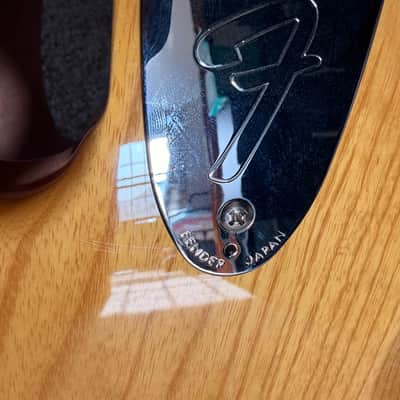Fedner Made in Japan FSR Traditional 70s Jazz Bass - Vintage Natural - 2025 image 10
