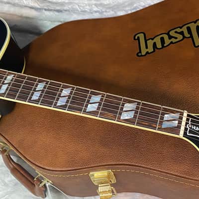 NEW! Gibson Acoustic Hummingbird Torch Acoustic-Electric Guitar - Ebony - 4.4 lbs - Authorized Dealer! G07196 image 4
