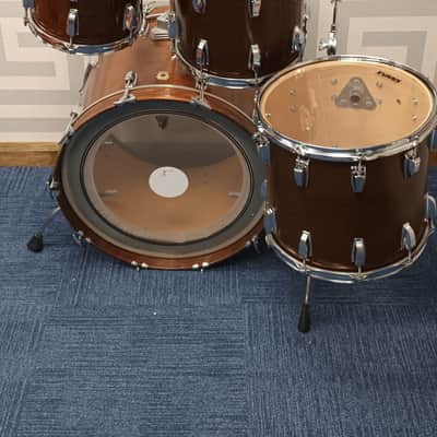 Ludwig 80s Modular Super Classic Shell Pack in Walnut – 22″,10″, 12″ & 14″ image 7