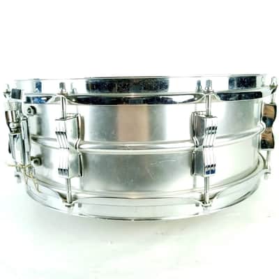 Ludwig July10-1970 5x14"Acrolite Snare Drum B/O Baked Aluminum Shell Vintage#404 image 3
