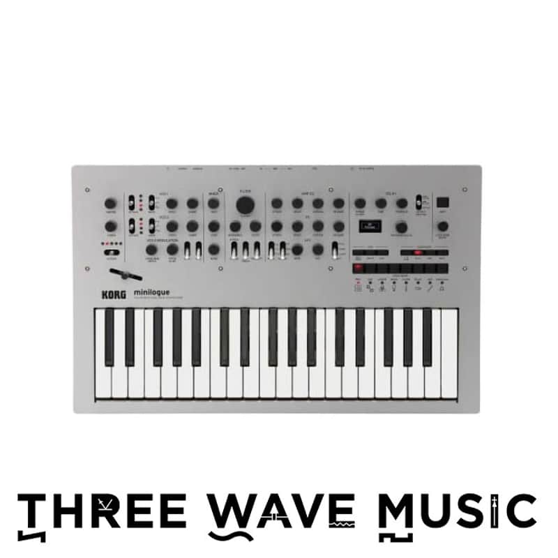 Korg Minilogue - Analog, Four Voice, Programmable Polyphonic Synth [Three Wave Music] image 1