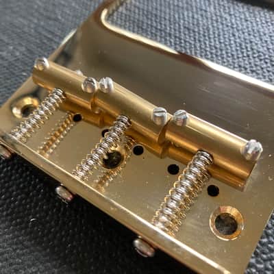 Telecaster Bridge for Filtertron - Gold image 2