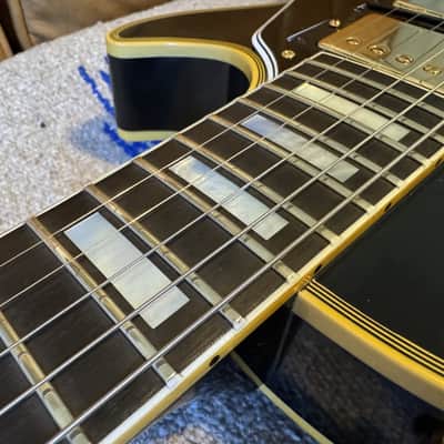 2021 Gibson Demo Shop 1957 Historic Reissue r7 Les Paul Custom - 3 Pickup Black Beauty - Ebony VOS image 13
