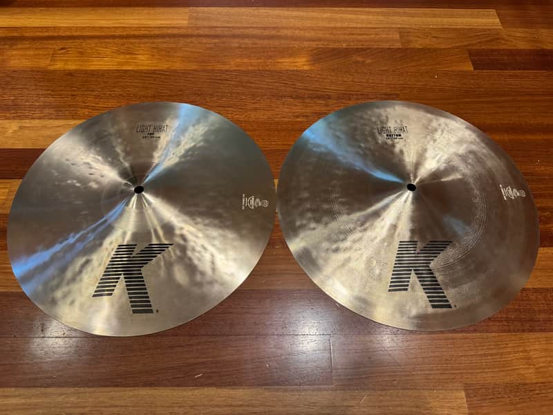 Zildjian 15" K Series Light Hi-Hat Cymbals (Pair) 2008 - Present - Traditional