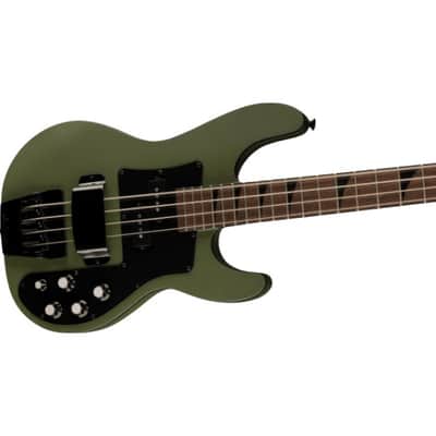 Jackson X SERIES CONCERT™ BASS CBXDX IV, LAUREL FINGERBOARD - MATTE ARMY DRAB image 4