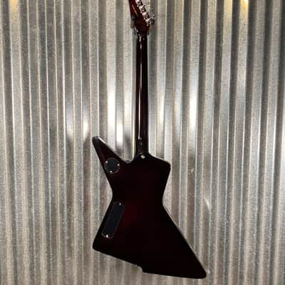 Westcreek Revenge Explorer Flame Transparent Red Burst Guitar #0019 Used image 10