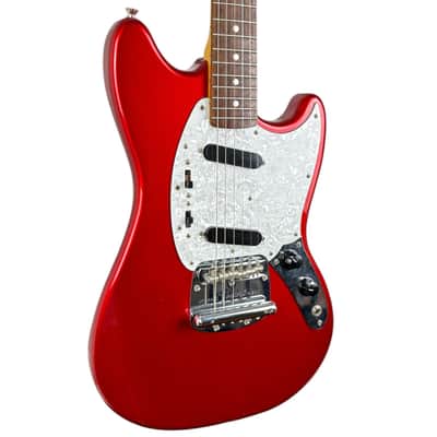 Fender Japan 69 Reissue Mustang 1995-1996 - Candy Apple Red image 2