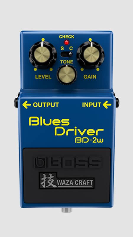 Boss BD-2W Blues Driver Waza Craft (2025) - Blue