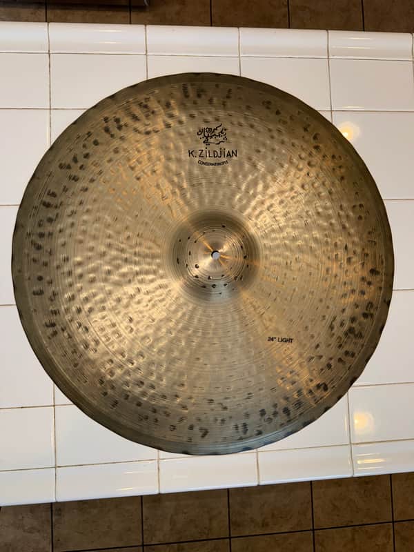 24” Zildjian K Constantinople Light Ride - 1999 Model - 3360g image 1