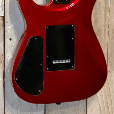 Jackson JS Series JS12 Dinky with Amaranth Fretboard 2023 Metallic Red, It's a Rocking Machine ! image 7