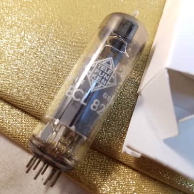 Telefunken 2% tight matched pair (2) ECL82 tNOS AT1000 TESTED Vacuum Tube <> bottom 6BM8 triode-pentode 1956-1971 image 2