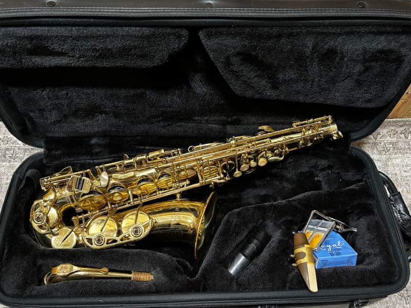 Selmer SAS280R LaVoix II Step-Up Model Alto Saxophone 2010s - Clear-Lacquered Brass image 1