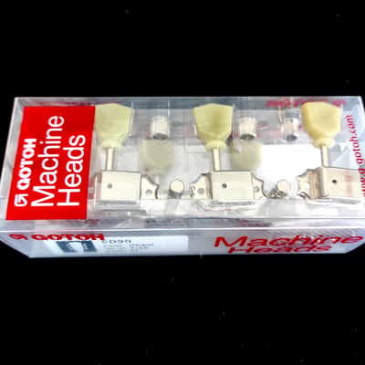 NEU - Kluson 3x3 Deluxe Tuner Für Mosrite Gitarren - NICKEL