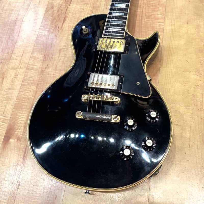 Gibson Les Paul Custom Black Beauty ‘Fretless Wonder’ Electric Guitar - Vintage 1971