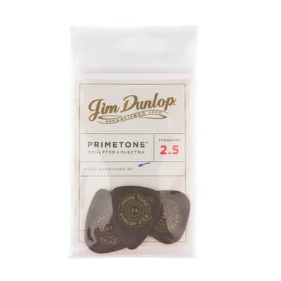 Dunlop 511P2.5 Primetone® Standard Guitar Pick 3 Picks image 1
