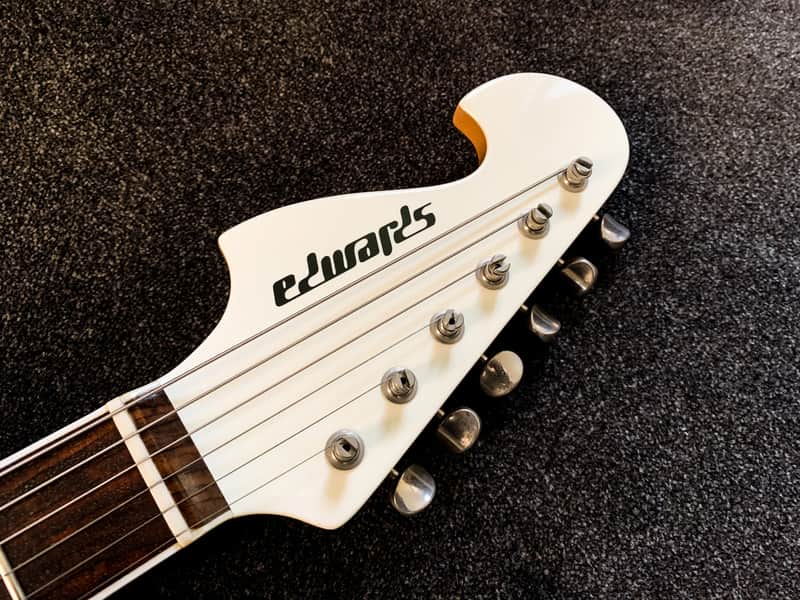 ESP Edwards e-Cygnus Leda Signature 2013 White - RARE! - VERY GOOD