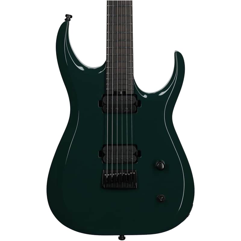 Jackson Roman Ibramkhalilov MDK HT6 Baritone Electric Guitar, (with Gig Bag), Emerald image 1