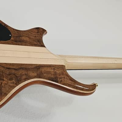 2021 Alembic Mark King Signature Standard Walnut 4 String Bass Guitar image 15