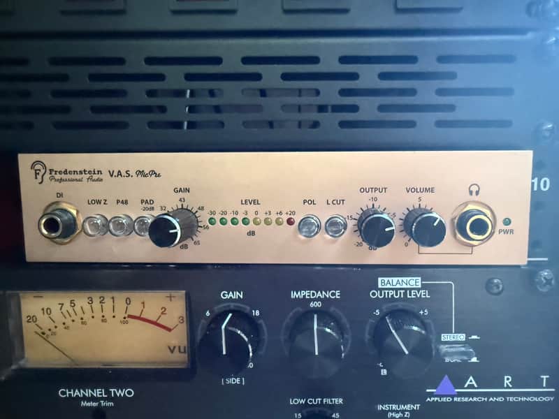 Fredenstein V.A.S. Microphone Preamp 2015 - Present - Gold image 1