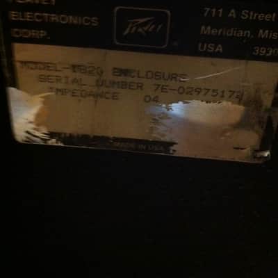 Vintage Peavey 1820 18" 10" Bass Guitar Cab Xover Crossover 4 OHM 400W image 9