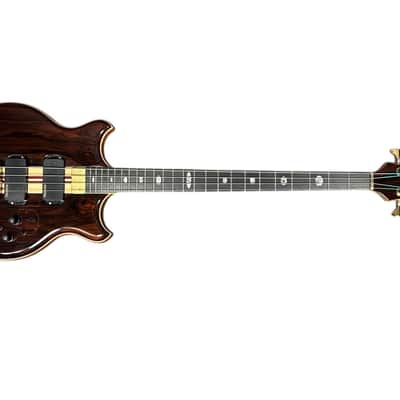 Alembic Stanley Clarke Sign Deluxe, Cocobolo / Ebony / Red and Amber LED's USED /Excellent *ONE OWNER NEVER GIGGED* *IN STOCK* image 8
