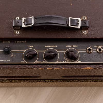1954 Gibson GA-20 1x12 Vintage Tube Amp w/ Jensen P12R, Serviced image 4