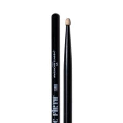 Vic Firth American Classic 5A Drumsticks With Black Finish & Free Pair Of 5AT Terra (4-Pair Value Pack) image 2