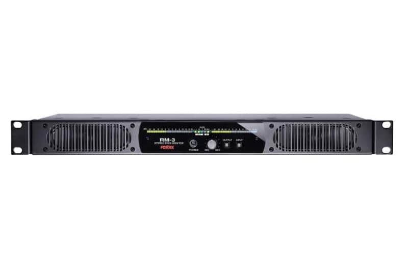 Fostex RM-3 1U Stereo Rack Monitor Speakers image 1