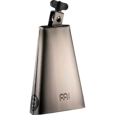 MEINL STB80B 8" STEEL FINISH COWBELL TIMBALES COWBELL BIG MOUTH HAND BRUSHED STEEL image 1