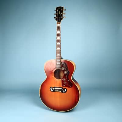 1969 Gibson J-200 (SJ-200) Acoustic – Vintage Sunburst image 2