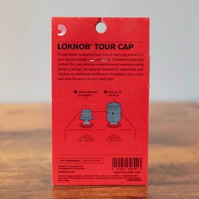 D'Addario LokNob Tour Cap Large M7 - Black image 4