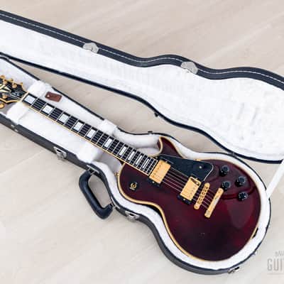 1991 Gibson Les Paul Custom Wine Red w/ 57 Classic PAFs, Case image 20