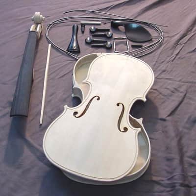 DIY violin - fiddle building project kit for luthier image 1