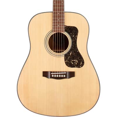 Guild D-340 Natural Dreadnought Acoustic Guitar - Solid Spruce Top image 1