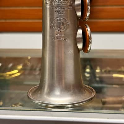 Selmer Model 26 Silver Soprano Saxophone FULL OVERHAUL PAD JOB! image 4