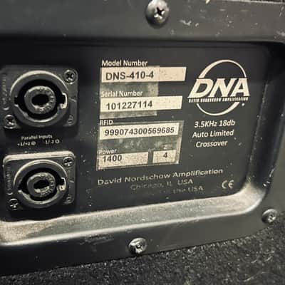 DNA DNS-410 Bass Cabinet 4ohms 2016-2020 - BLACK image 4