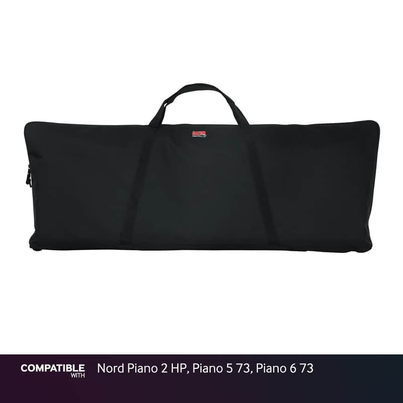 Gator Economy Keyboard Gig Bag for Nord Piano 2 HP, Piano 5 73, Piano 6 73 image 1