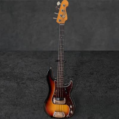 2026 Fender James Jamerson 1962 Precision Bass, Rosewood Fingerboard, 3-Tone Sunburst image 7