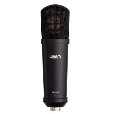 Warm Audio WA-87JR SE Large Diaphragm Condensateur Microphone - Black image 2
