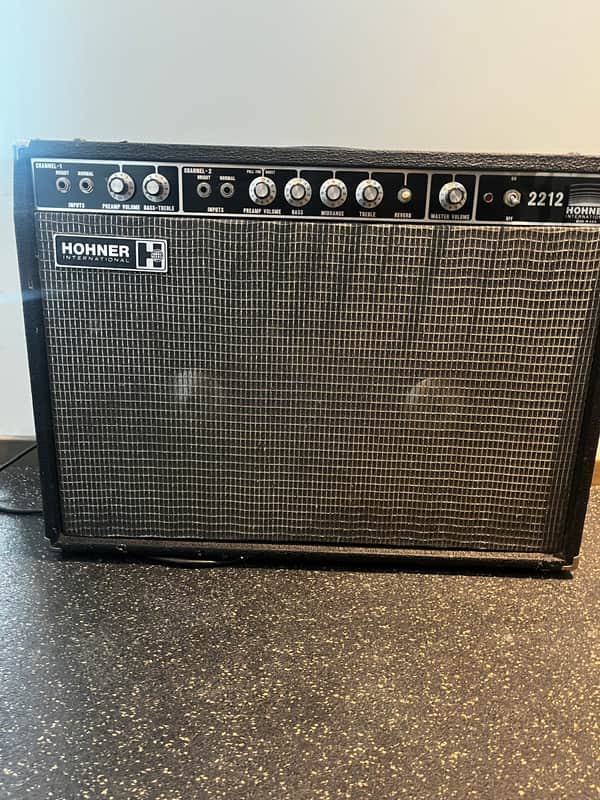 Hohner 2212 amplifier 1960-1980 - Black image 1