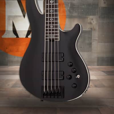 Schecter SLS Evil Twin-5 - Satin Black (1395) image 1