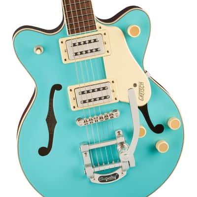 Gretsch G2655T Streamliner Center Block Jr. Semi-Hollow Body Electric Guitar - Tropico image 4