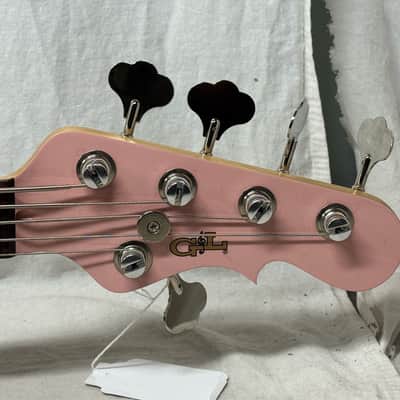 G&L JB-5 jb5 5-string Bass with Case 2021 - Shell Pink image 7