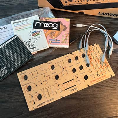 Moog Labyrinth Parallel Generative Synthesizer 2024 - Present - Black with Wood Sides image 2