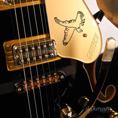 Gretsch Synchromatic Falcon Hollow Body Single-Cut with Bigsby Black Bild 6
