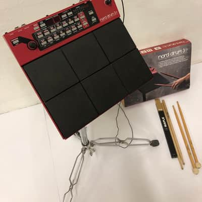 Nord Drum 3P 6-Channel Modeling Percussion Synthesizer 2016 - Present - Red image 2